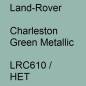 Preview: Land-Rover, Charleston Green Metallic, LRC610 / HET.